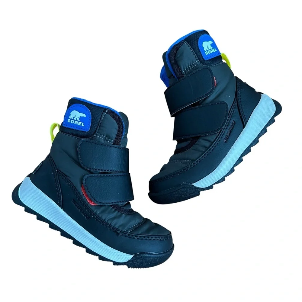 SOREL Whitney II Strap Waterproof Insulated Winter Snow Boots Children Toddler 8